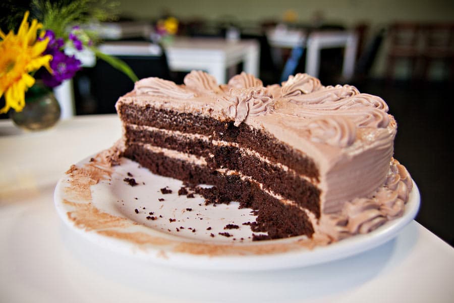 Triple Chocolate Layer Cake