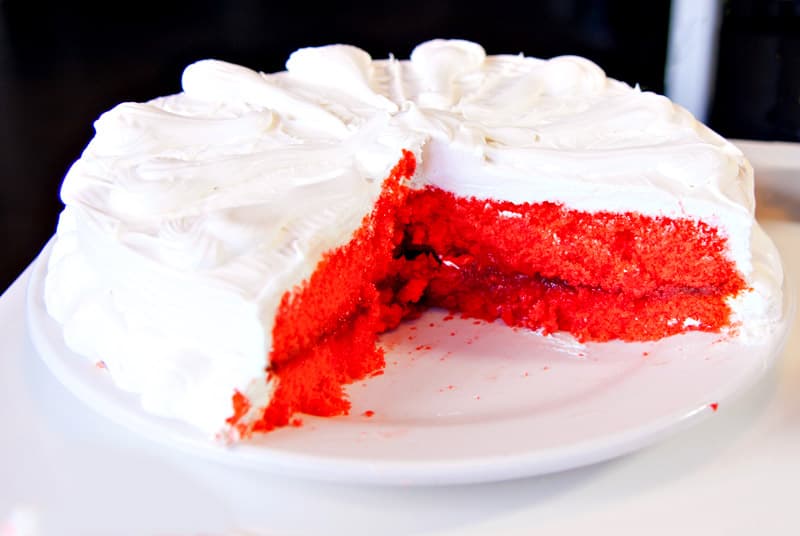 Double Strawberry Layer Cake